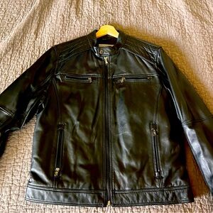 Michael Kors Leather Biker Jacket- worn twice